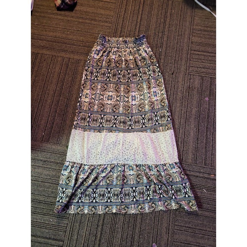 Small Vanity Maxi Skirt